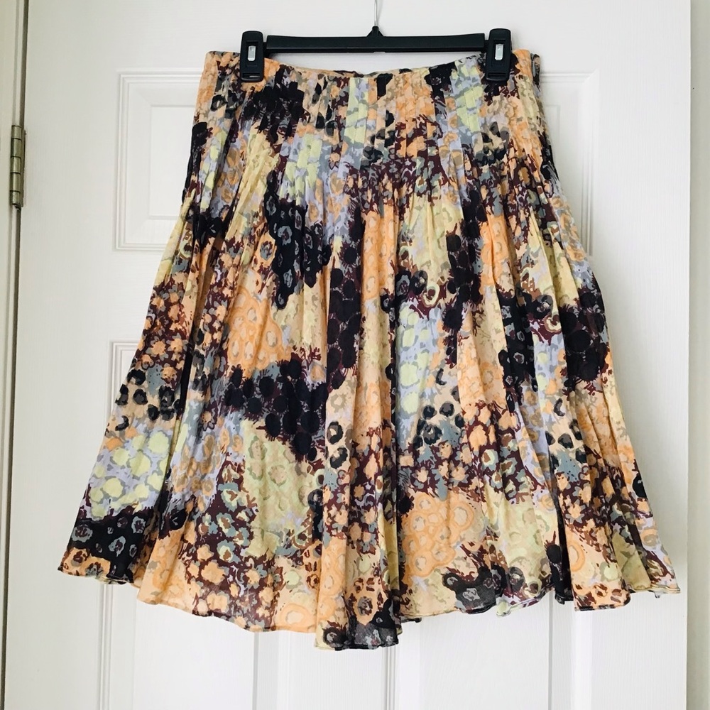 French Connection A-Line Midi Skirt